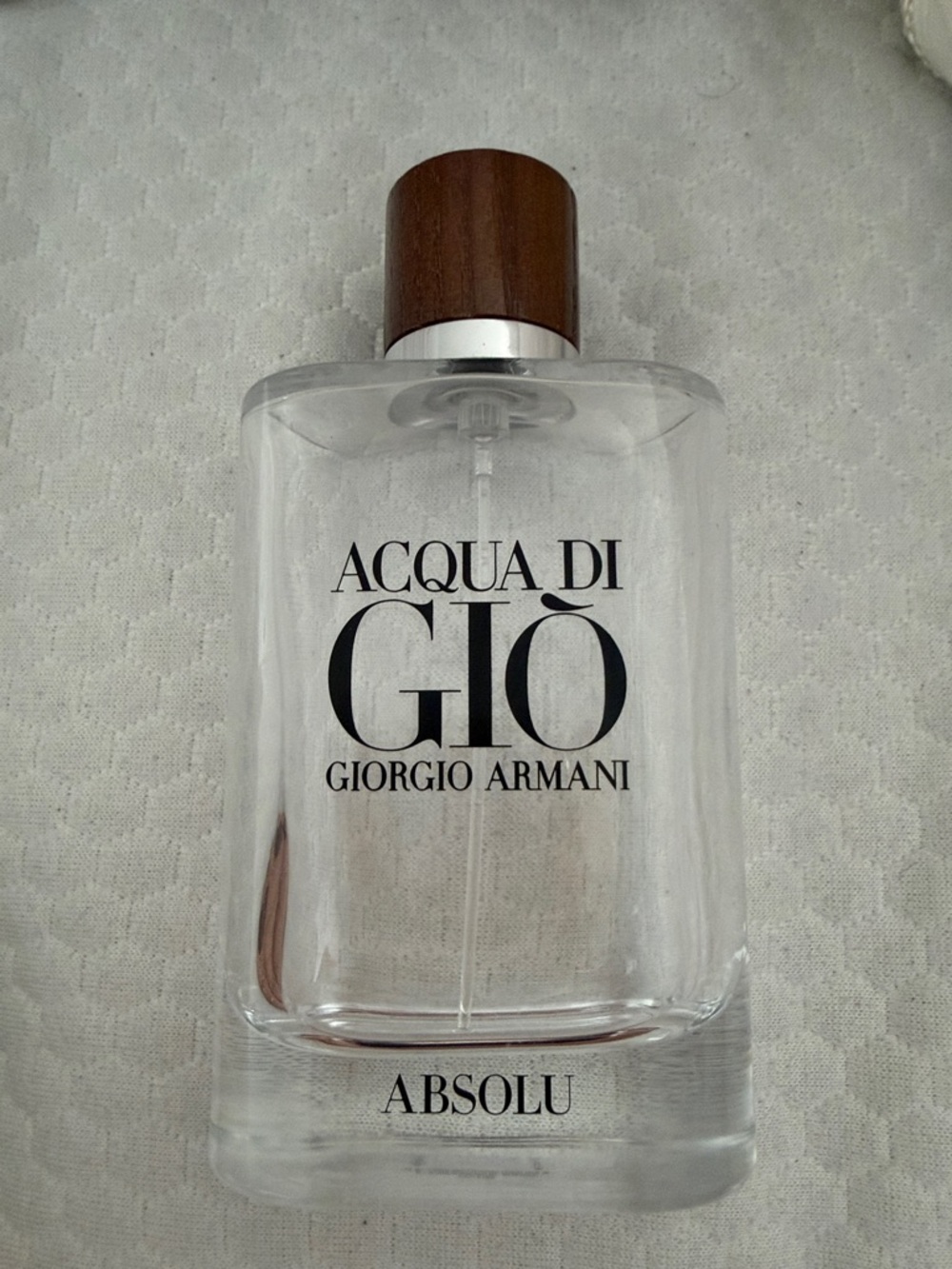 Giorgio Armani Acqua di Giò Absolu EMPTY BOTTLE